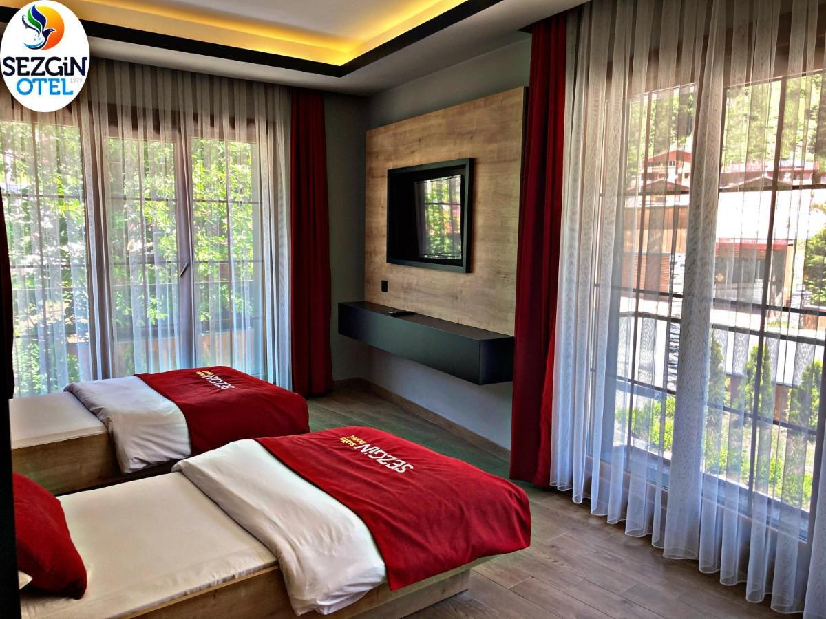 Sezgin Hotel Uzungol Bagian luar foto